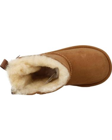 Botas de Niña UGG MINI BAILEY BOW II MARRON