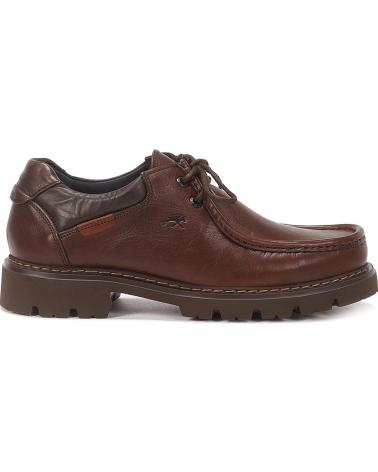 Zapatos FLUCHOS  de Hombre ZAPATOS NAUTICOS PIEL MARRON  YANKEE BRANDYCOM 1