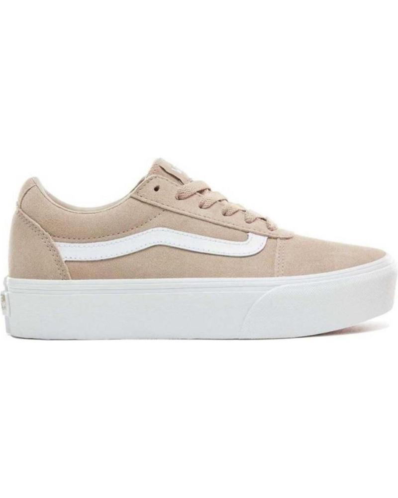 Woman and girl Trainers VANS OFF THE WALL VA3TLCVW3 WM WARD PLATFORM  HUMUS