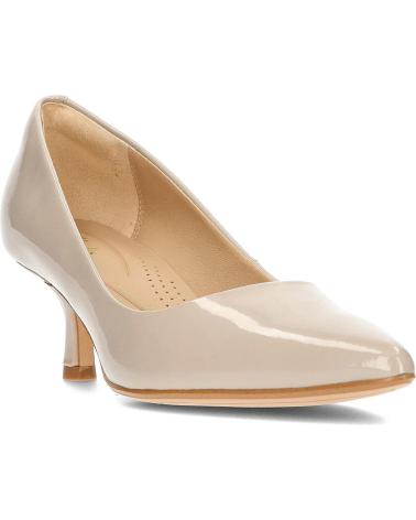 Shuhe ferse für Damen CLARKS SALON VIOLET55 RAE SANDPATENT