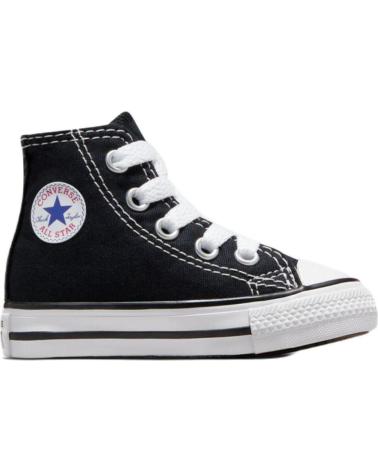 girl and boy Mid boots CONVERSE 7J231C CHUCK TAYLOR ALL STAR  BLACK