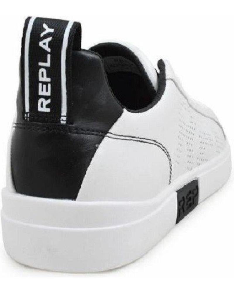 Zapatillas Deporte De Hombre REPLAY POLYS STUDIO RZ3P0014L BLANCO