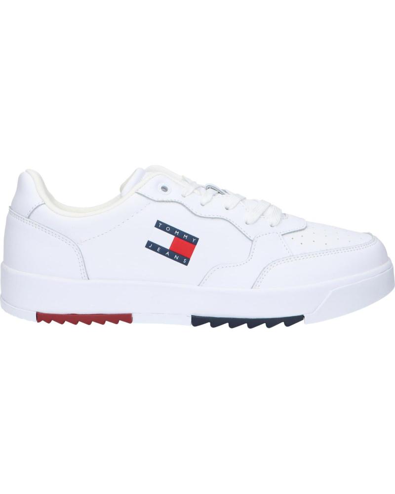 Zapatillas deporte TOMMY HILFIGER  pour Homme EM0EM01397 RETRO ESS  YBS WHITE