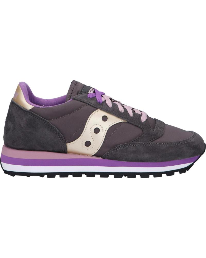 Woman and girl Trainers SAUCONY S60530-11 JAZZ TRIPLE  GREY-PURPLE