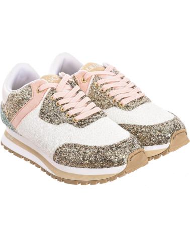 Zapatillas deporte pour Femme LIU JO WONDER 501 - SNEAKER BRILLANTE MUJER BLANCO-DORADO