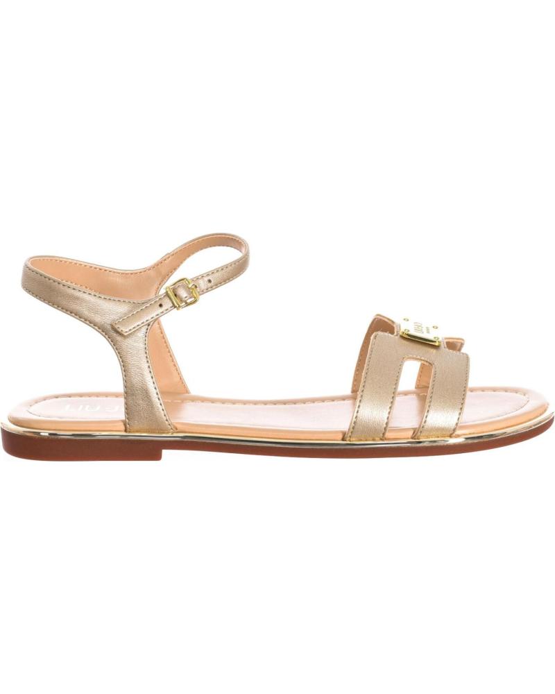 Woman Sandals LIU JO SALLY 510 - SANDALIA CON CIERRE DE HEBILLA MUJER  DORADO