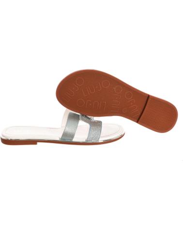 Sandalias de Mujer LIU JO SALLY 511 - SANDALIA ESTILO SLIPPER MUJER AZUL PASTEL