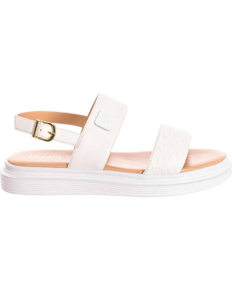 Woman and girl Sandals LIU JO MARTY 522 - SANDALIA MUJER  BLANCO