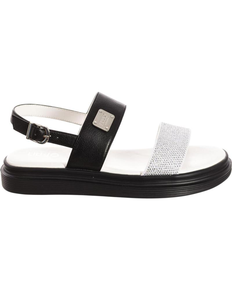 Woman Sandals LIU JO MARTY 522 - SANDALIA MUJER NEGRO-BLANCO
