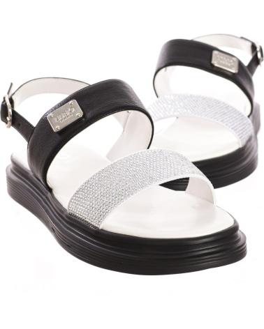 Woman Sandals LIU JO MARTY 522 - SANDALIA MUJER NEGRO-BLANCO