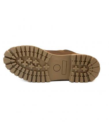 Botas De Hombre ZAPATÍSIMOS BOTíN PARA HOMBRE EN PIEL NOBUK Y CUELLO ACOLCHADO  CAMEL