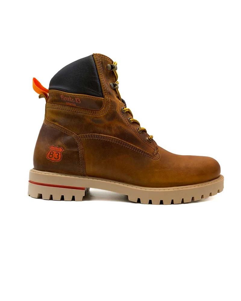 Botas De Hombre ZAPATÍSIMOS BOTíN PARA HOMBRE EN PIEL NOBUK Y CUELLO ACOLCHADO  CAMEL