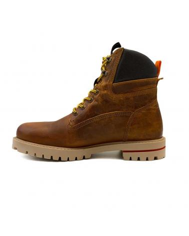 Botas De Hombre ZAPATÍSIMOS BOTíN PARA HOMBRE EN PIEL NOBUK Y CUELLO ACOLCHADO  CAMEL