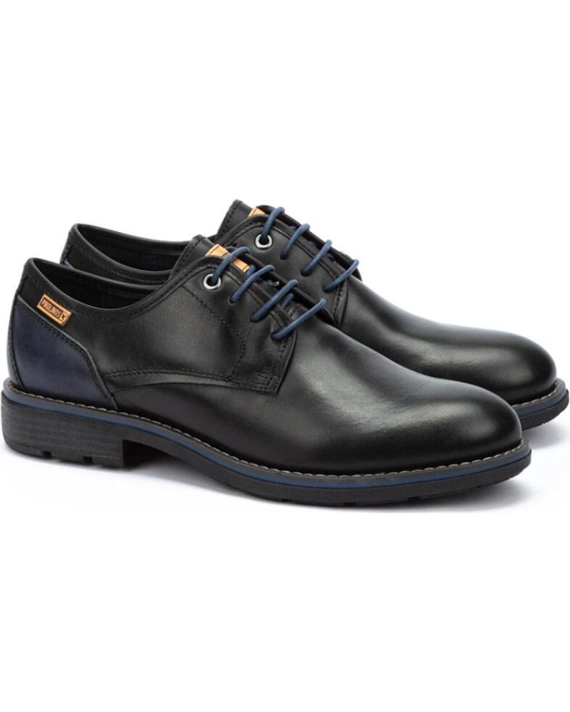 Scarpe De Hombre PIKOLINOS ZAPATOS CORDONES NEGRO