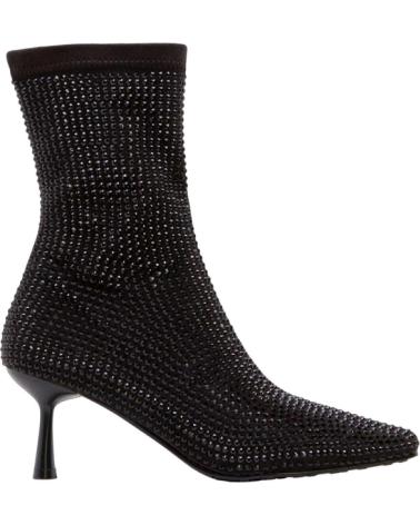 Botines CUPLE  de Mujer STRASS T-F 107237-848  NEGRO