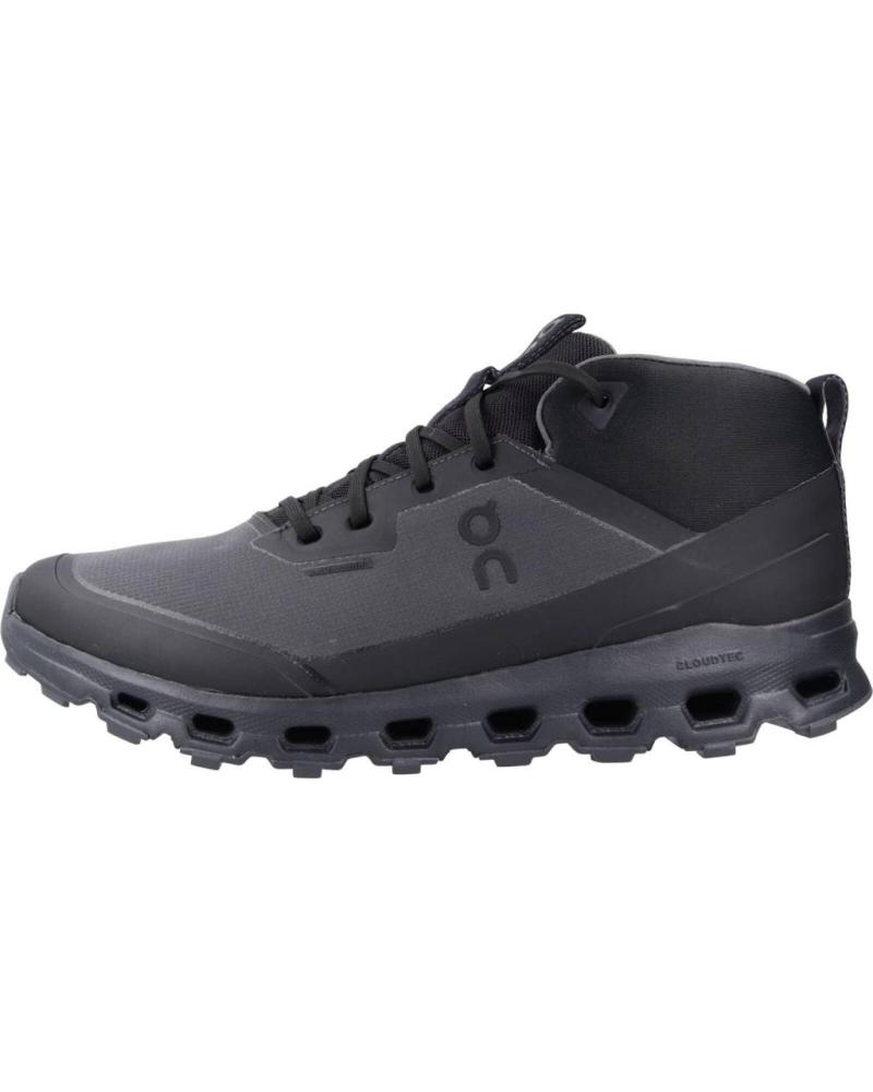 ON RUNNING ZAPATILLAS HOMBRE MODELO CLOUDROAM WATERPROOF COLOR NEGRO BL BLACK