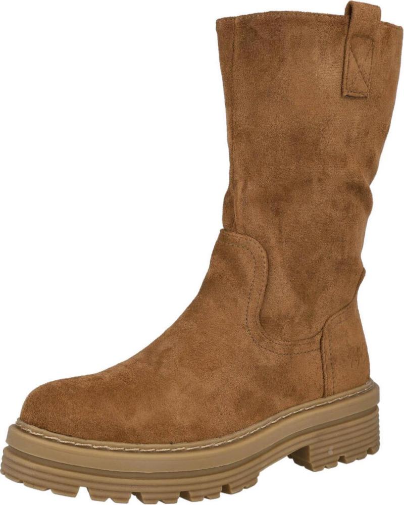 Bottines POPCORN  pour Femme 1017 BOTAS PLANAS MUJER  CUERO