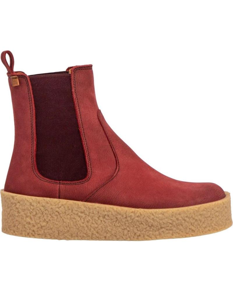Woman Mid boots EL NATURALISTA NATURALISTA DOLMEN CEREZA N5921  MORADO