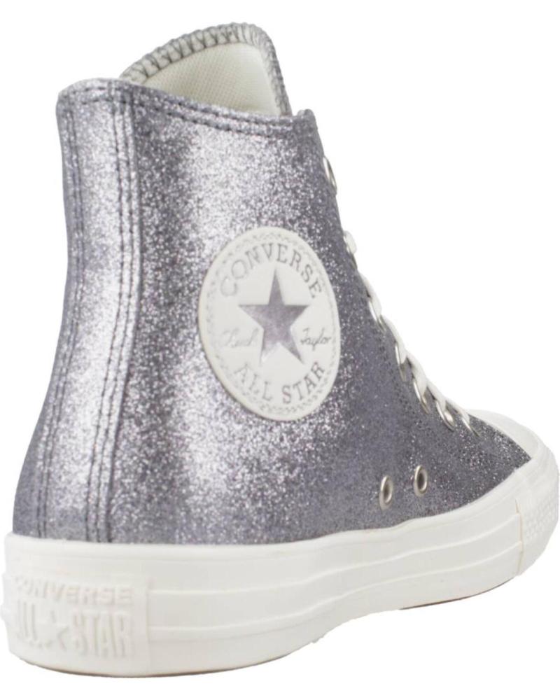 Converse grise sale pailletée