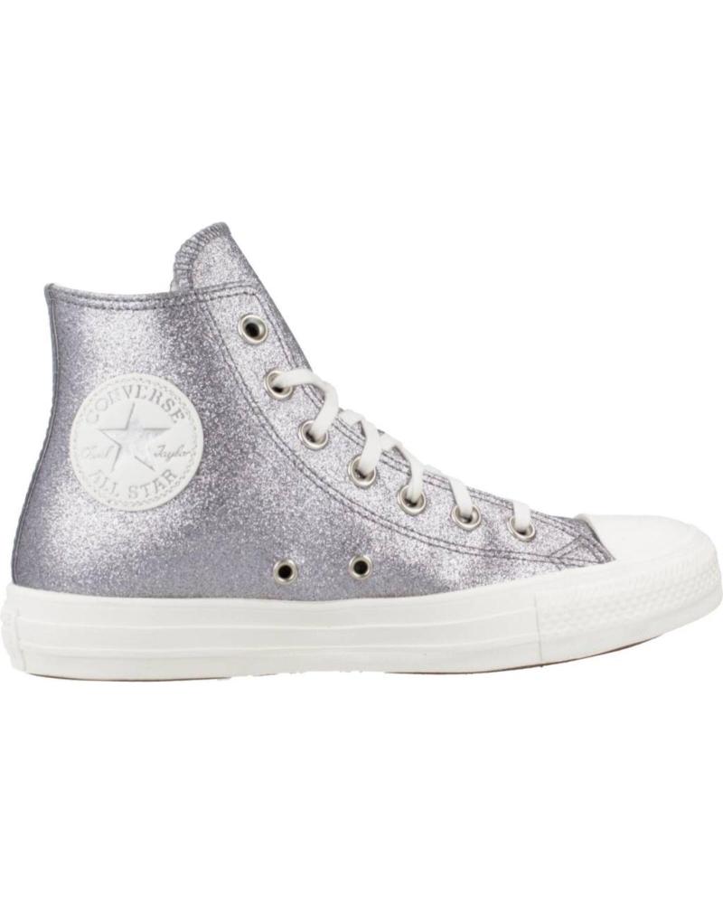 Converse gris mujer niña outlet