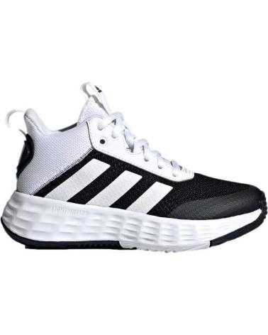 girl and boy Trainers ADIDAS BOTAS GW1552  NEGRO-BCO