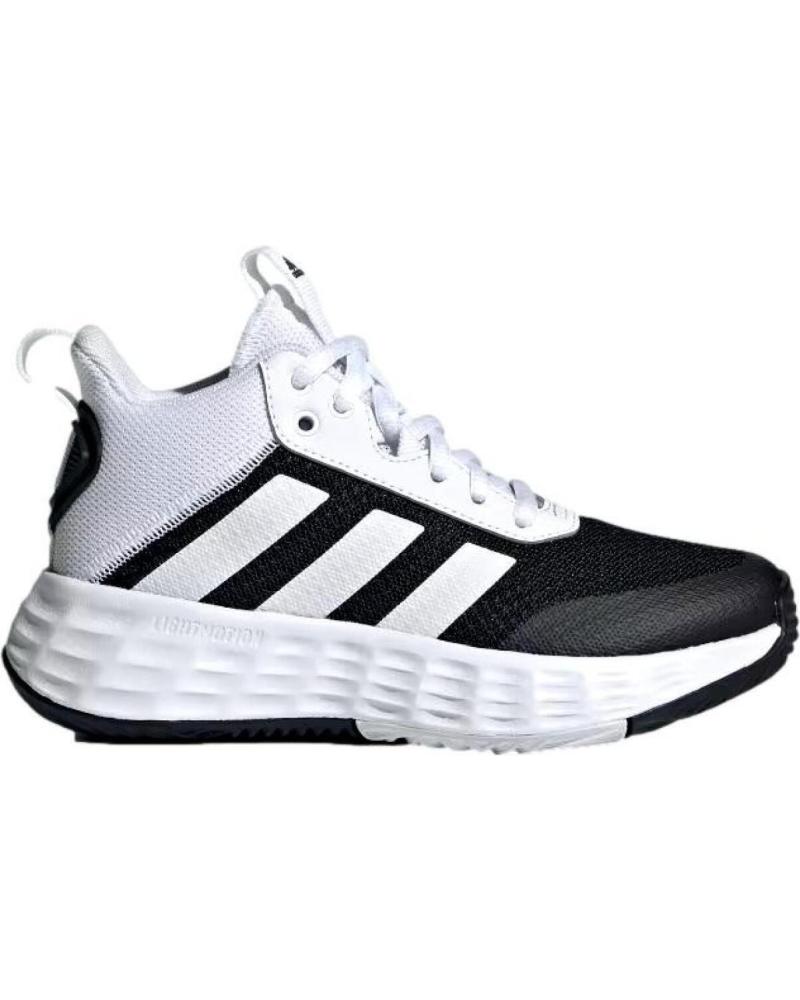 Esportes  ADIDAS  de Menina e Menino BOTAS GW1552  NEGRO-BCO