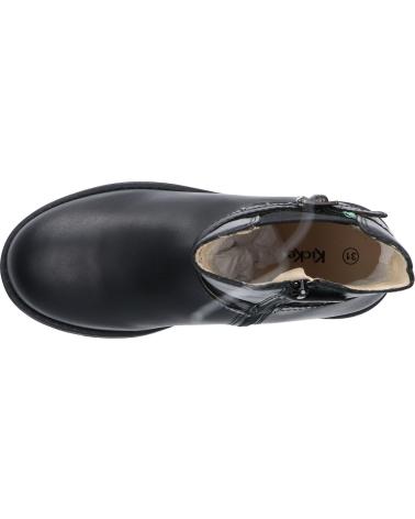 Botas de Niña KICKERS GROOZMY NEGRO