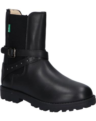 Botas de Niña KICKERS GROOZMY NEGRO