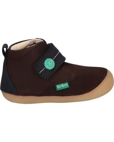 Chaussures Oxford Garçon Kickers Sabilo - En Cuir Souple Pour Petit Élégant
