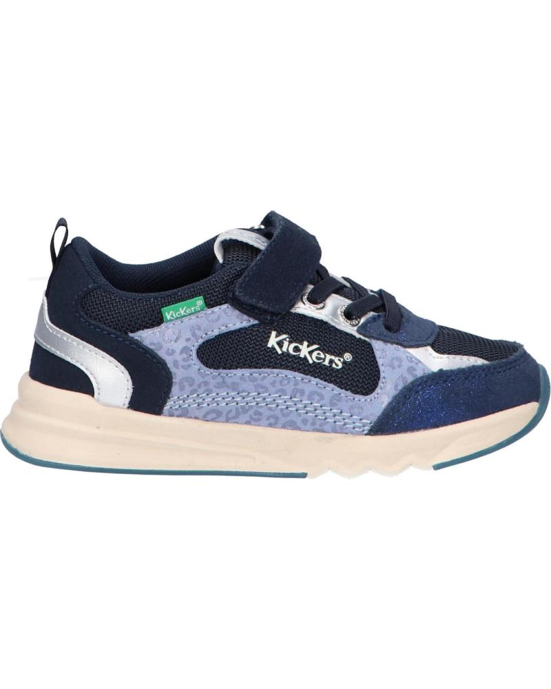 Sportif KICKERS pour Garçon 910841-30 KIYOMI 103 MARINE LEOPARD Sportif KICKERS pour Garçon 910841-30 KIYOMI 103 MARINE LEOPARD