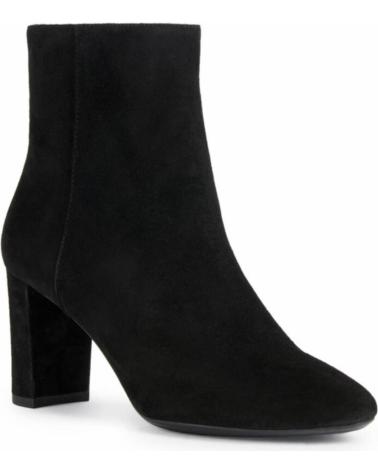 Woman Mid boots GEOX BOTINES DE TACON ALTO PHEBY 80 MUJER C9999BLACK