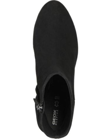 Woman Mid boots GEOX BOTINES DE TACON ALTO PHEBY 80 MUJER C9999BLACK