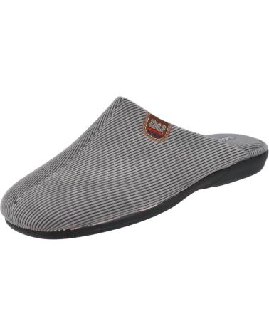 Pantoufles DEVALVERDE  pour Homme 3073 ZAPATILLAS DE CASA HOMB  GRIS
