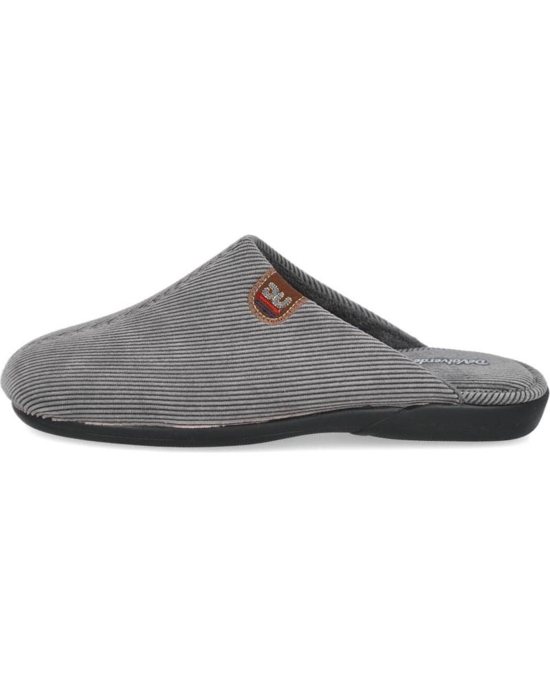 Pantoufles DEVALVERDE  pour Homme 3073 ZAPATILLAS DE CASA HOMB  GRIS