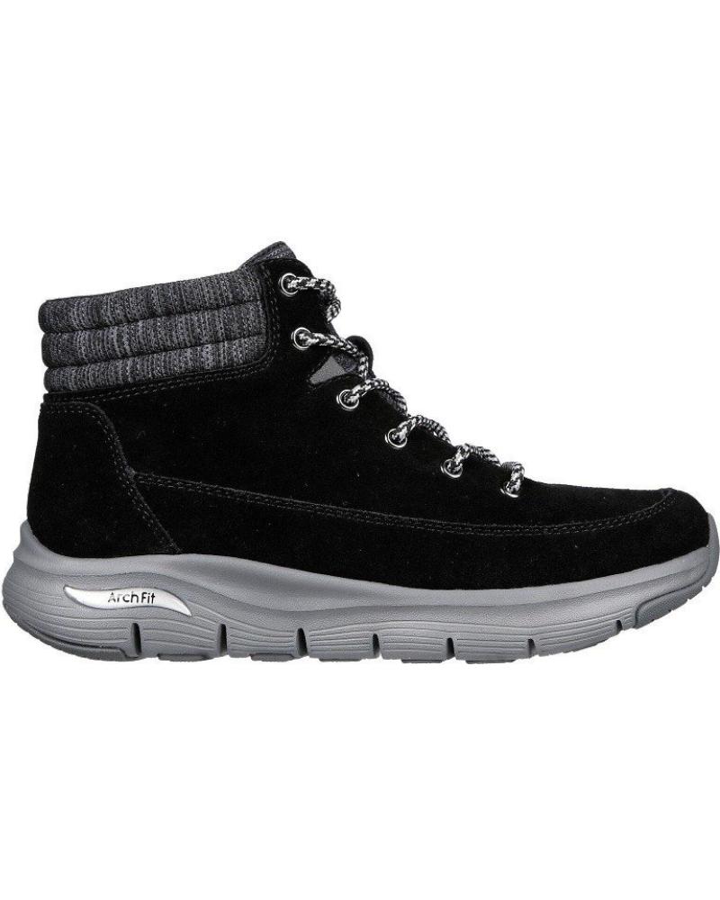 Botines SKECHERS  de Mujer ARCH FIT SMOOTH - COMFY CHILL 167373  NEGRO