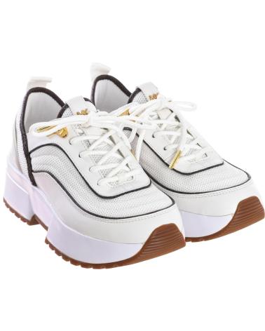 Zapatillas deporte de Mujer MICHAEL KORS ZAPATILLA SNEAKER CHAPLIN T1CHFS2D MUJER BLANCO-MARRóN