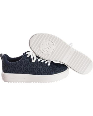 Woman Zapatillas deporte MICHAEL KORS ZAPATILLA SNEAKER EMMETT ESTAMPADA T2ETFS1B MUJER AZUL MARINO