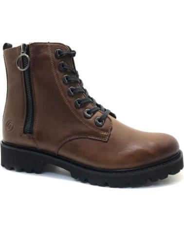 Woman Mid boots REMONTE D8671-22 BOTINES PLANOS Y CREMALLERA LATERAL PA  MARRóN