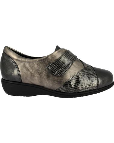 Scarpe per Donna D`CUTILLAS 53574 ZAPATOS VELCRO INVIERNO MUJER PLANTI ANTRACITA