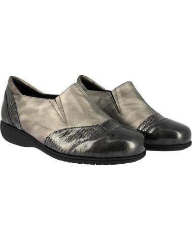 Schuhe für Damen D`CUTILLAS DOCTOR CUTILLAS - MOCASIN CON CUNA PARA MUJER HORMA COMODA ANTRACITA