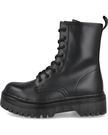 Botins de Mulher L&R SHOES LR SHOES HQ1416 BOTAS MILITARES MUJER NEGRO