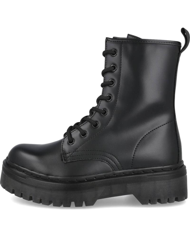 Botins de Mulher L&R SHOES LR SHOES HQ1416 BOTAS MILITARES MUJER NEGRO
