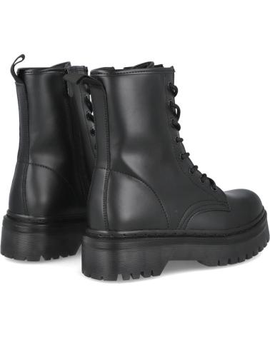 Botins de Mulher L&R SHOES LR SHOES HQ1416 BOTAS MILITARES MUJER NEGRO