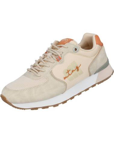 Zapatillas deporte de Mujer MTNG 60080-C55238 JOGGO CLASSIC ZAPATIL BEIGE