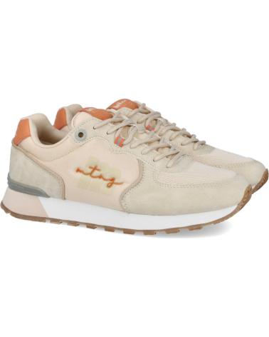 Zapatillas deporte de Mujer MTNG 60080-C55238 JOGGO CLASSIC ZAPATIL BEIGE