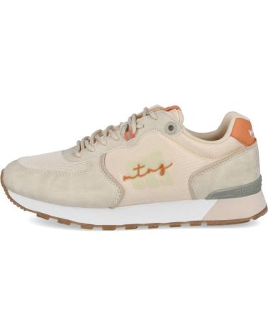 Zapatillas deporte de Mujer MTNG 60080-C55238 JOGGO CLASSIC ZAPATIL BEIGE