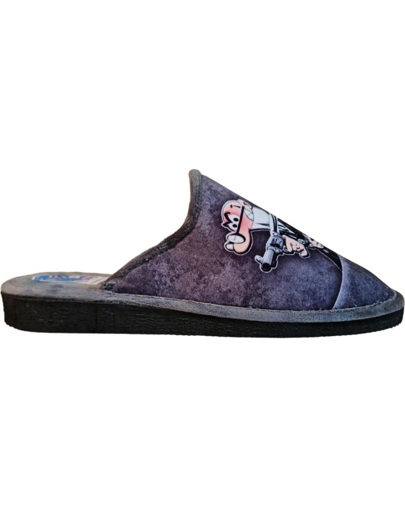 Man House slipers  TALO GRIS