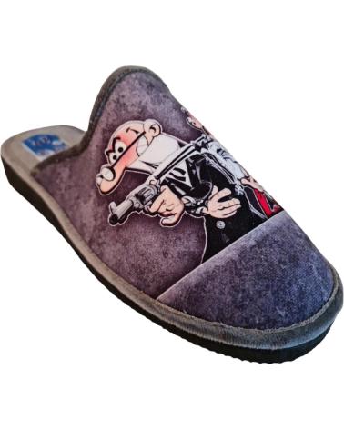 Man House slipers  TALO GRIS