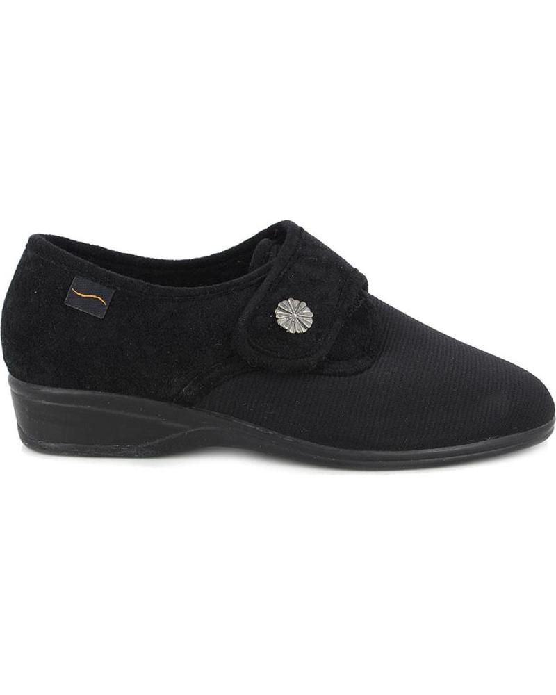 D`CUTILLAS ZAPATILLAS DE CASA MUJER DOCTOR CUTILLAS 761 VARIOS COLORES NEGRO