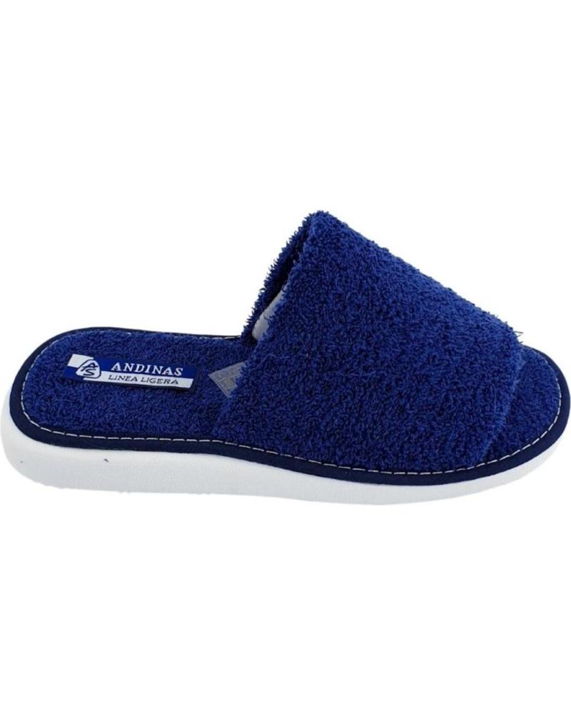 Calzado de casa de Mujer ANDINAS ZAPATILLAS PRIMAVERA VERANO TOALLA VARIOS 550 MARINO